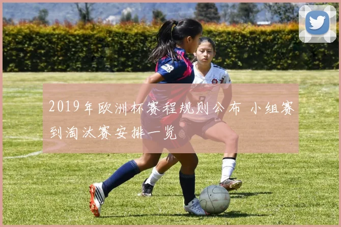 2019年欧洲杯赛程规则公布 小组赛到淘汰赛安排一览